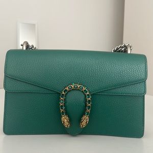Gucci Dionysus Purse in emerald green authentic